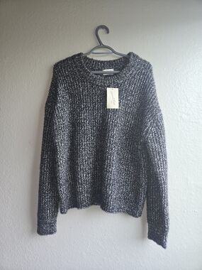Universal Thread NWT Black  Chunky Knit Sweater Size L